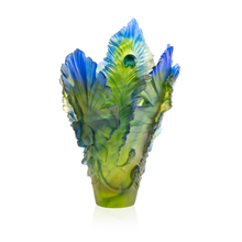 Load image into Gallery viewer, Large Vase - Fleur de Paon Exotique