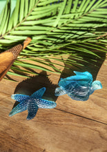 Load image into Gallery viewer, Coral Sea Blue Medium Sea Turtle